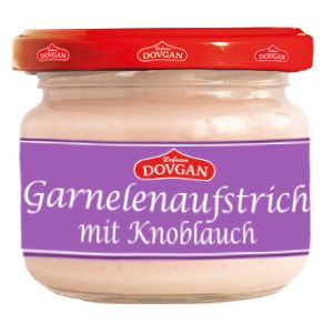 DOVGAN Prawn Spread with Garlic 150 g