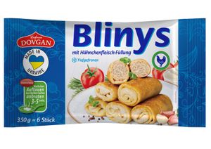DOVGAN Blinys with Chicken Filling 6 pieces 350 g