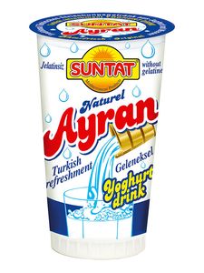 SUNTAT FR Ayran Yoghurt Drink Cup 250 ml