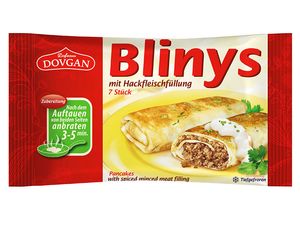 DOVGAN Blinys with minced meat filling 500 g