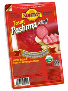 SUNTAT Tosun Sliced Beef Ham 100 g