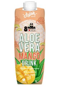 8 Panda Soft Drink with Aloe Vera and Mango 1 L